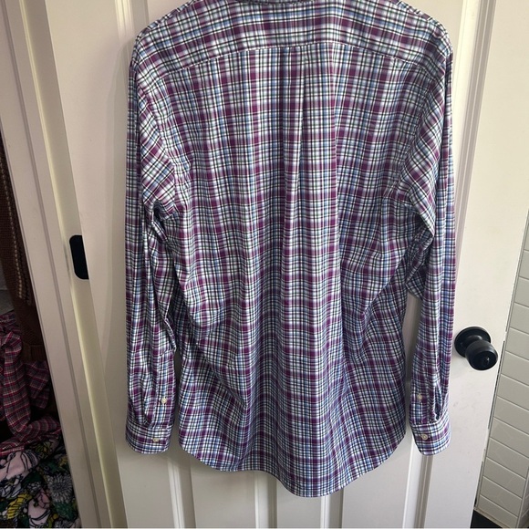 EUC like new Polo by Ralph Lauren Men's  Plaid Performance button down size XL. - Picture 5 of 7
